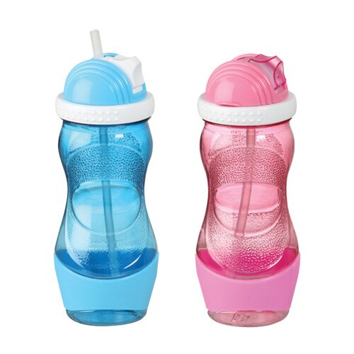 QLUX Fla&scaron;a dječija sa slamkom PVC 400ml L-00548 Cijene