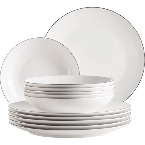 Mäser Felise jedilni servis, bel - 1 set Cene