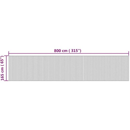 vidaXL Sobna pregrada prirodna 165 x 800 cm od bambusa Cijene