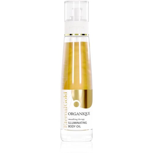 Organique Eternal Gold Smoothing Therapy suho olje za telo z ble&scaron;čicami 100 ml Cene