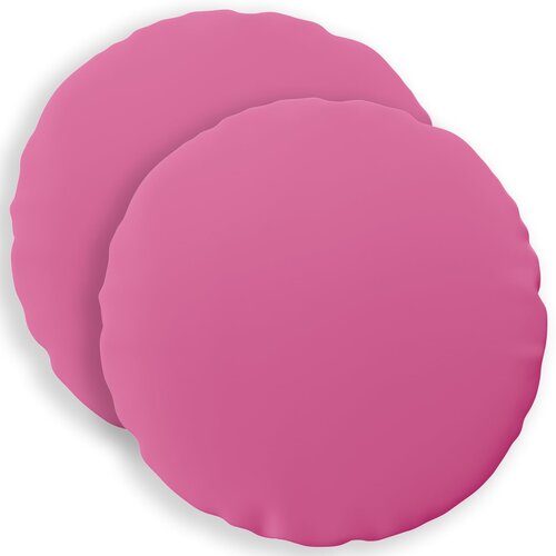  Presvlaka za jastuk 2 pcs HEERLEN Ružičasta Ø 60 cm Poliester Cene