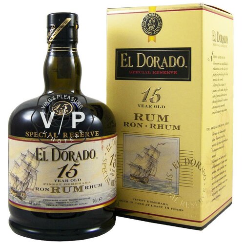  Rum El Dorado 15 YO 0.7L Cene