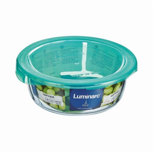 Luminarc KEEP'N BOX LAGON, STEKLENA DOZA OKROGLA, 680 ML, 1 KOS, (22153369) Cene