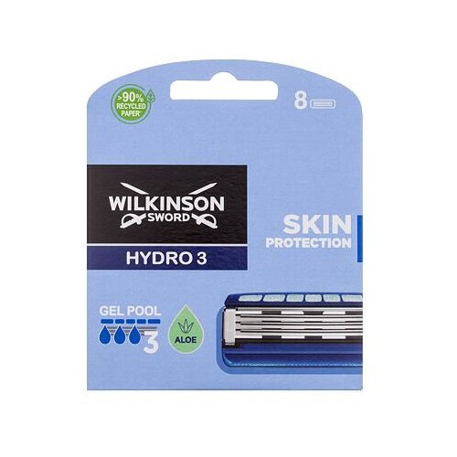 Wilkinson Sword Hydro 3 zamjenske glave za britvicu 8 kom za muškarce Cijene