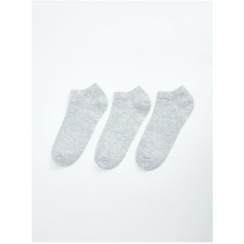 LC Waikiki Women's Plain Booties Socks 3-Pack Slike