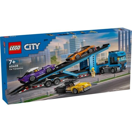 Lego transporter sa sportskim autićima 60408-Igračka Auto Cene