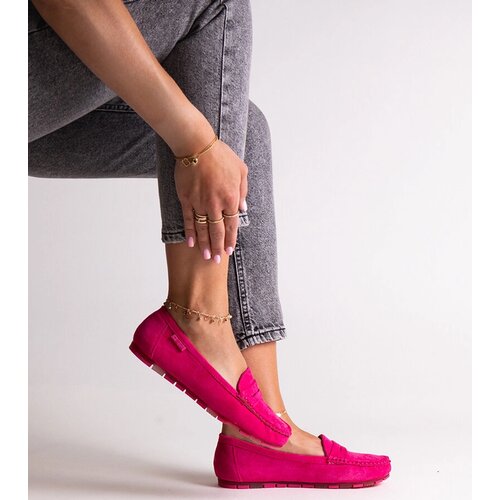Big Star Dark Pink Loafers Slike
