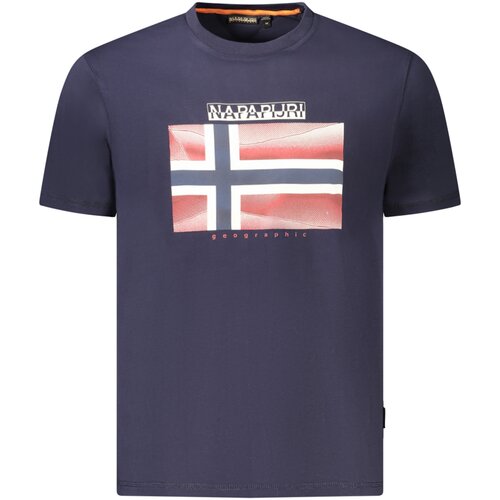 Napapijri SHORT SLEEVE T-SHIRT MEN BLUE Slike