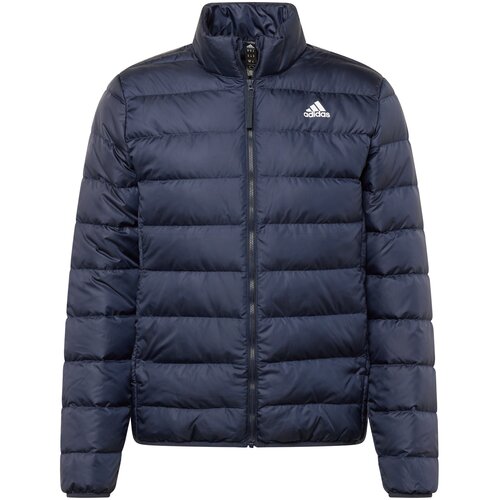 Adidas Sportska jakna 'Essentials' mornarsko plava / bijela Cene