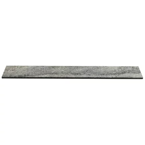 x Robna ploščica Utah Granite (7,5 x 61,5 cm, temno siva, glazirana)