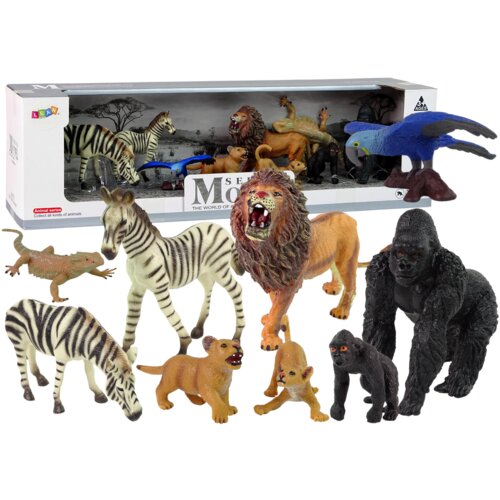  Set figurica 9 različitih divljih životinja Slike