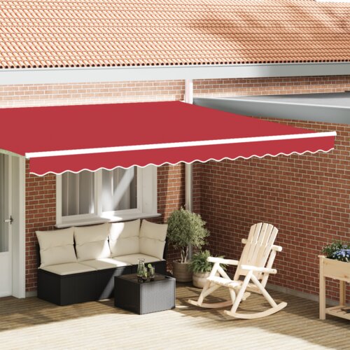 vidaXL tenda valjanica za okvir od 4,5 m crvena 4,3x0,2 m Cene