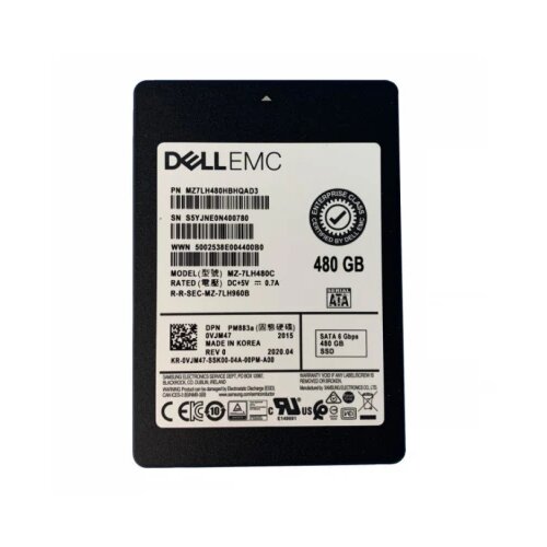 Dell SSD 480GB SATA3 MZ-7LH480C Bulk Slike