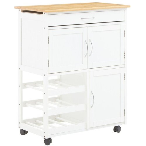 Premier Housewares Od bambusa kolica za posluživanje na kotačima 37x67 cm Harlow &amp;ndash; Slike