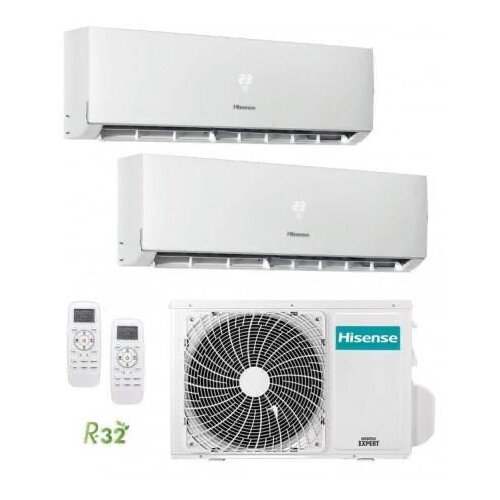 Hisense Multi sistem 27.000 btu sa dve zidne jedinice 12k + 18k Cene