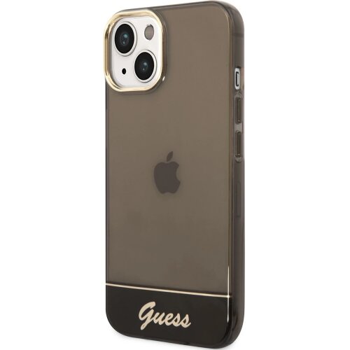 Guess gUHCP14SHGCOK ovitek za iPhone 14 6.1 - temno prozoren Cene