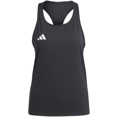 Adidas Majice brez rokavov Adizero E Tank Črna Slike