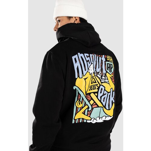 Absolut Park Walking Mountain Pulover s kapuco black Slike