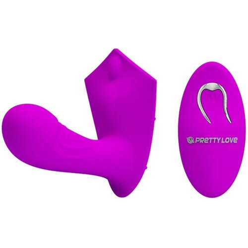 PRETTY LOVE SMART PRETTY LOVE WILLIE VIBRATING STIMULATOR WITH REMOTE CONTROL Slike