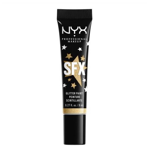 NYX Professional Makeup SFX Glitter Paint svjetlucava boja za oči i lice 8 ml Nijansa 01 graveyard glam Cijene