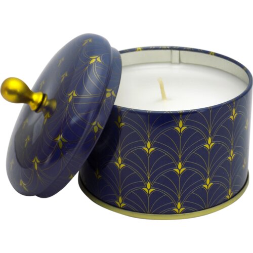  Ukrasna miri&amp;scaron;ljava sveća SCENTED TIN CANDLE Slike