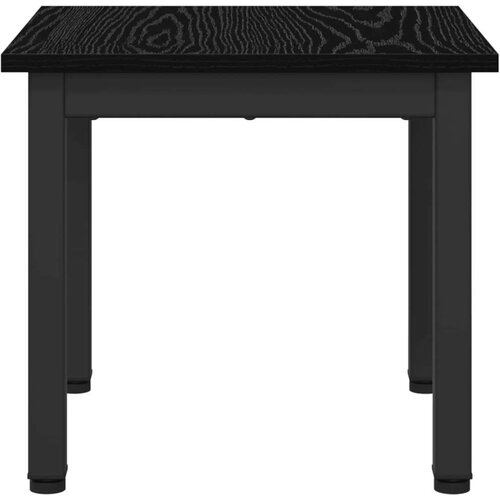  Stolić za kavu Crni hrast 40 x 40 x 36 cm Konstruirano drvo Slike