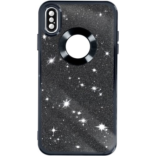 AVIZAR Ovitek z blešcicami za iPhone XS Max, serija Protecam Spark - crn, (20670080) Cene