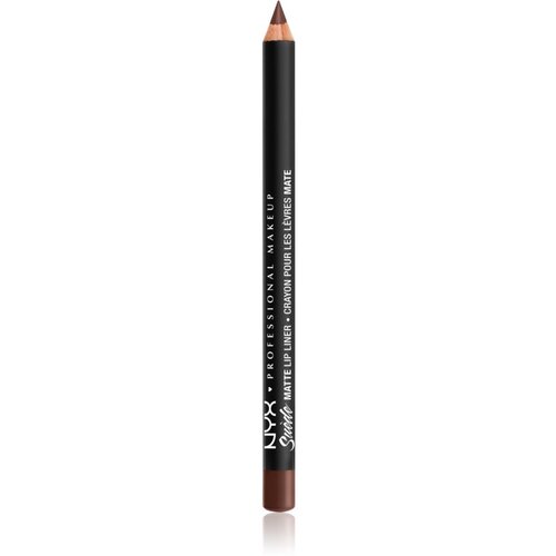 NYX Professional Makeup Suede Matte Lip Liner mat olovka za usne nijansa 23 Club Hopper 1 g Slike