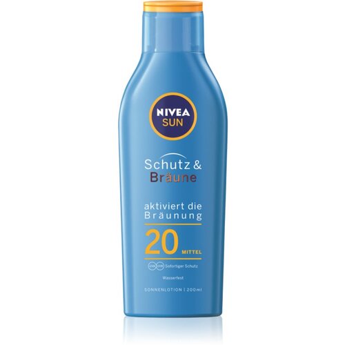 Nivea Sun Protect & Bronze intenzivni losjon za sončenje SPF 20 200 ml Cene