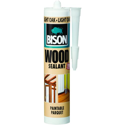  BRTVILO WOOD SEALANT LIGHT OAK 300 ML BISON Slike