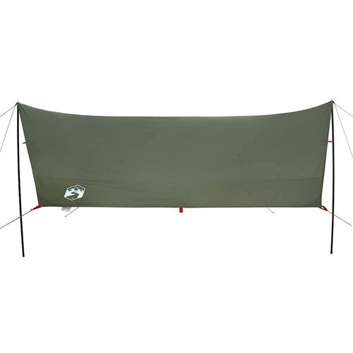 VidaXL Cerada za kampiranje maslinastozelena 462x306x211cm vodootporna Slike
