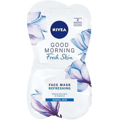 Nivea good morning fresh skin maska za lice 2X7.5ml Cene