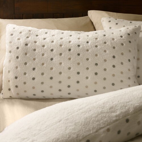 Catherine Lansfield Kremno bela enojna posteljnina iz mikropli&amp;scaron;a 135x200 cm Cosy Spot &amp;ndash; Slike