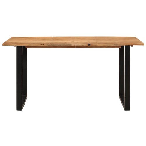 Maison Chic Jedilna miza - Kuhinjska miza - Jedilni stol 154x80x76 cm trden akacijev les, (21715366) Slike