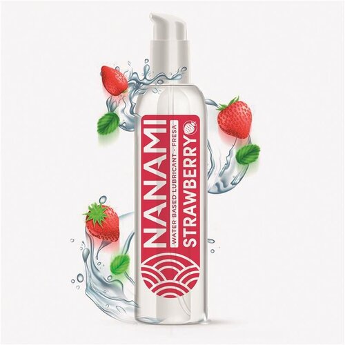 Nanami Lubrikant Water Based Strawberry (150 Ml) Slike