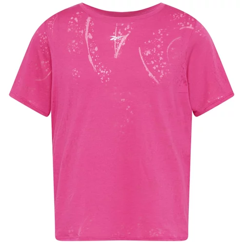 Reebok Funkcionalna majica 'Burnout' roza / staro roza / bela
