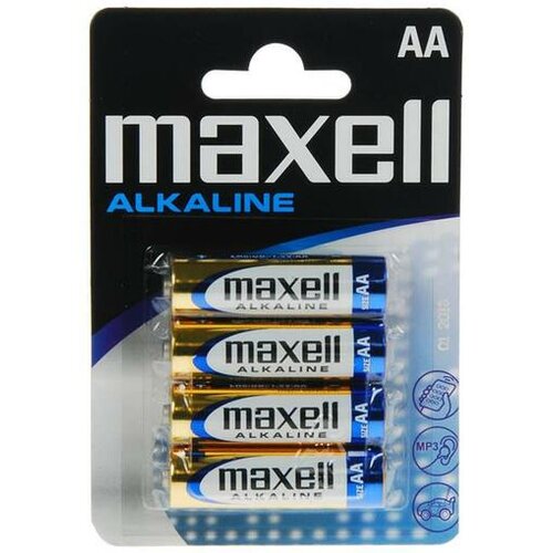 Maxell aA baterije LR6, 4 kos, alkalna Cene