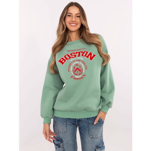 My Red Lips Sweatshirt-EM-BL-617-15.55P-pistachio Cene