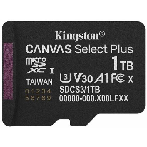 Kingston MikroSD Memorijska kartica 1TB SelectPlus gen3 bez adaptera Cene