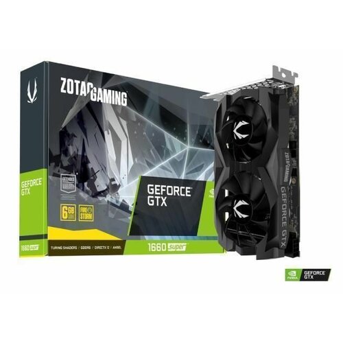 Zotac GeForce GTX1660 SUPER TWIN FAN 6GB GDDR6, HDMI/3xDP/192bit ZT-T16620F-10L grafička kartica Slike