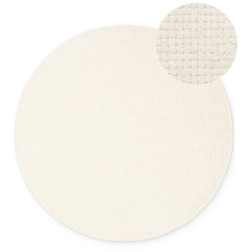 Hanse Home Krem vunen okrugao tepih &amp;oslash; 200 cm Eloise &amp;ndash; Slike