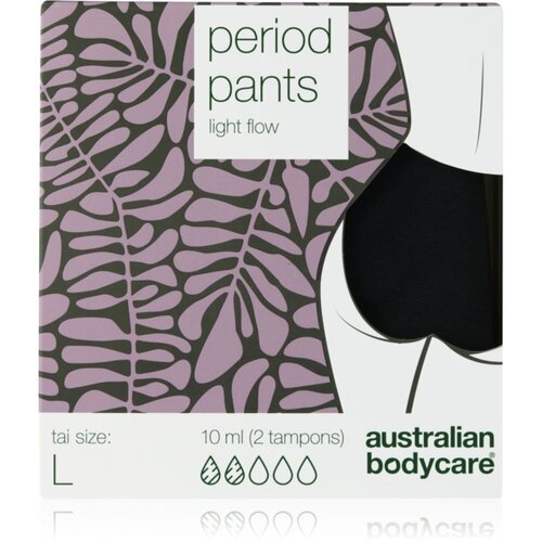 Australian Bodycare Period Pants menstrualne hlačke za šibko menstruacijo velikost L 1 kos Cene