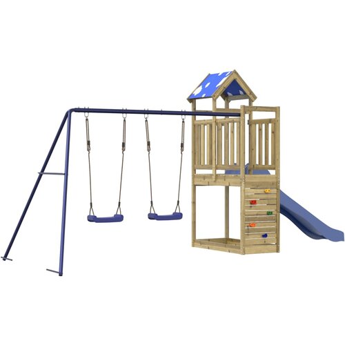 vidaXL Zunanje igralo impregnirana borovina, (21212782) Cene