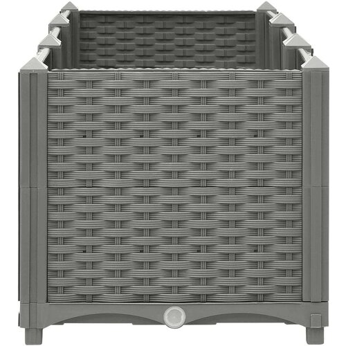  Povi&amp;scaron;ena gredica 120x40x38 cm od polipropilena Slike