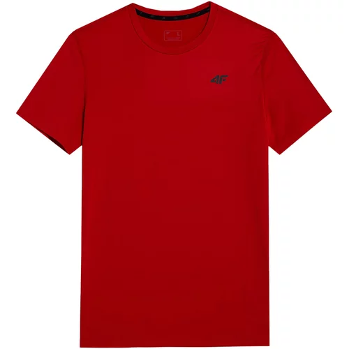 4f Tehnička sportska majica crvena / crna