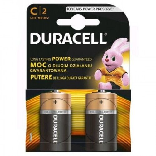 Duracell baterije 508179 basic c 2 kom duralock Slike