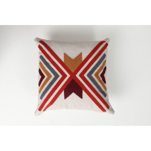 Mioli Decor Lanena okrasna blazina 43x43 cm Kelebek – Cene