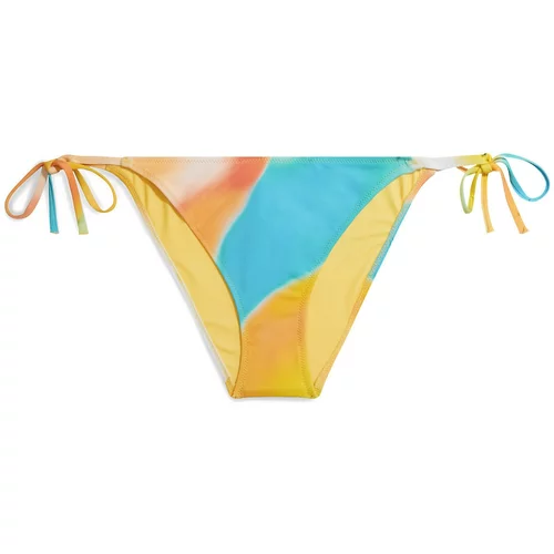 Calvin Klein Swimwear Bikini donji dio tirkiz / zlatno žuta / narančasta / bijela