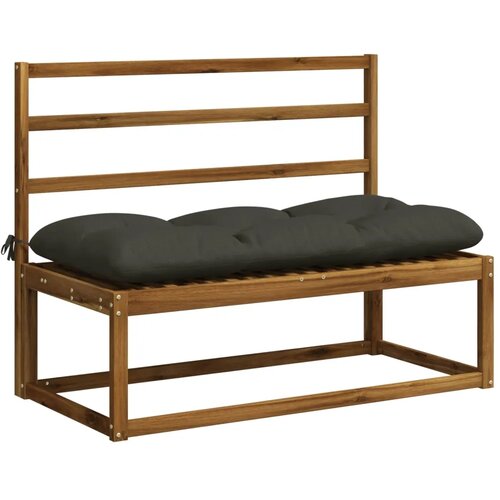  Jastučići za klupe - 2 dijela VIANEN 100% poliester Antracit - Antracit 100 x 50 x 12 cm Cene