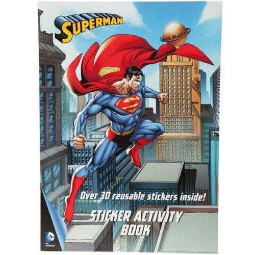 Kamparo Superman, Pobarvanka Z Nalepkami Cene